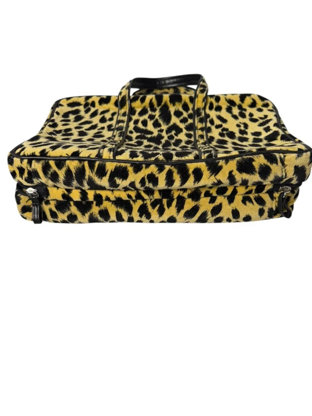 Leopard Print Hanging Travel Toiletry Cosmetic Organizer Bag
